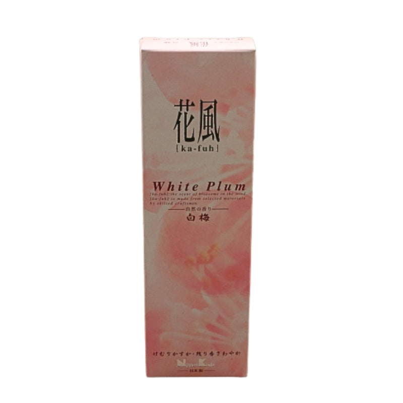 Ka-Fuh White Plum Premium Japanese Incense Sticks 120pk