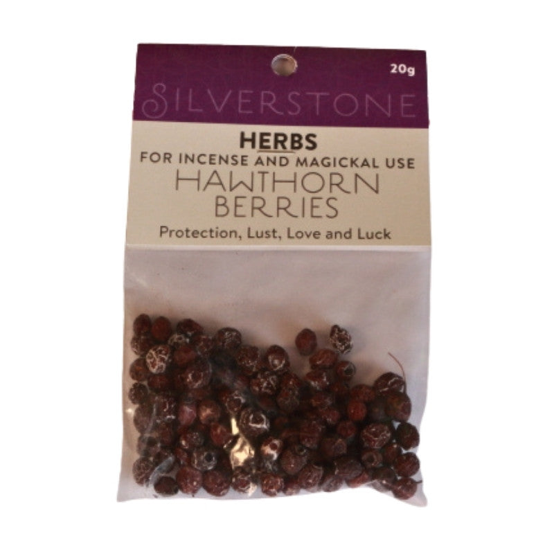 Magickal Herbs Hawthorn Berries 20g Packet- Loose Incense