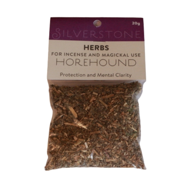 packet of dried herbs- horehound