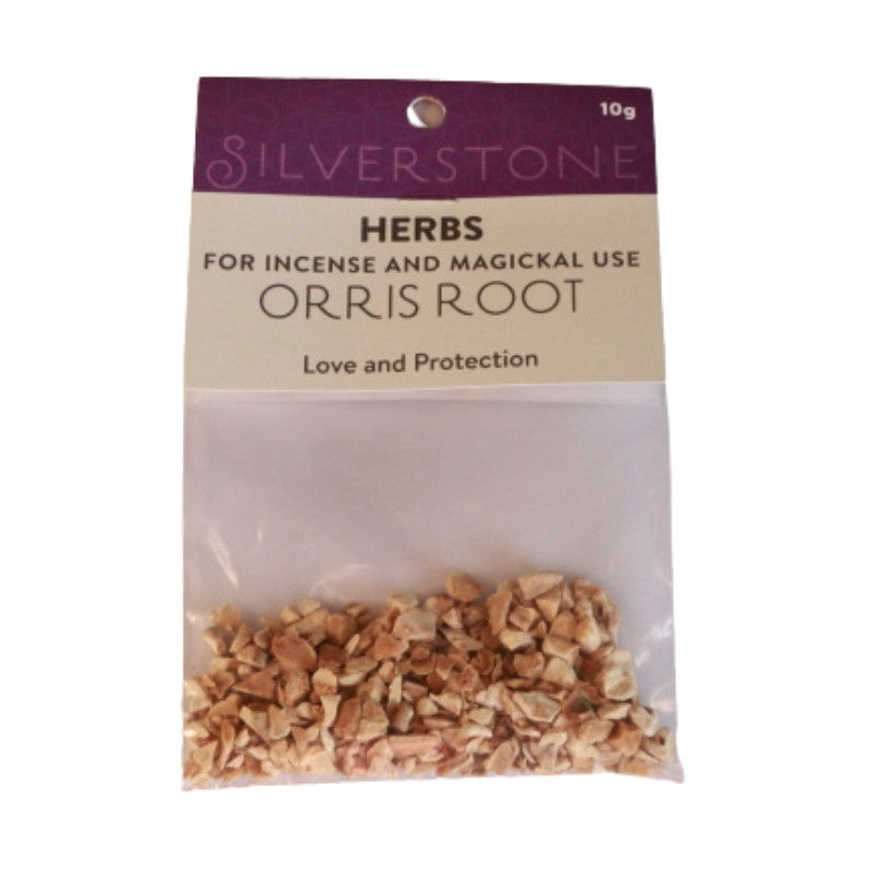 pack of dried herbs- orris root