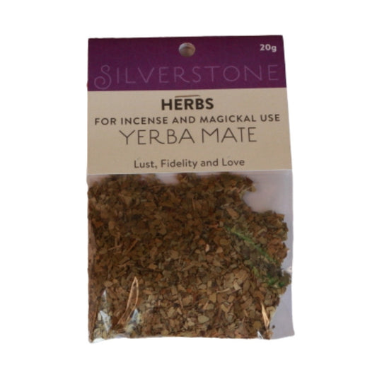 packet of loose herbs-yerba mate