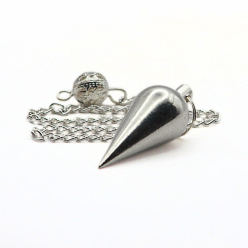 Cone Metal Pendulum for Dowsing and Divination