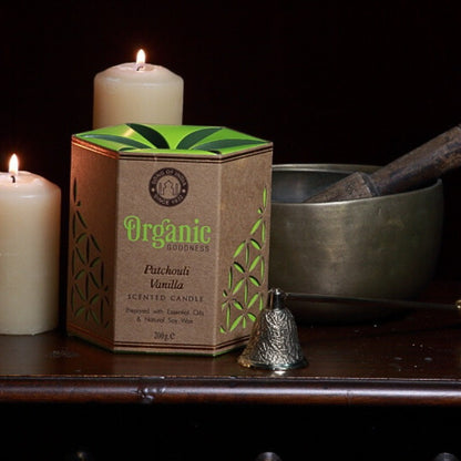 Organic Goodness Scented Soy Candle- 60 Hr- 6 Scents To Choose From