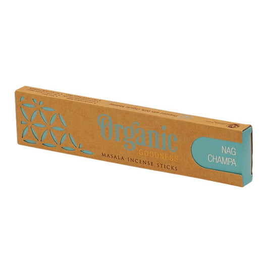 Incense Sticks- Organic Goodness - Nag Champa 15g