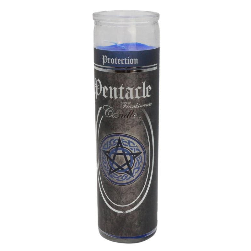 Protection- Pentacle 7 Day Candle- Frankincense