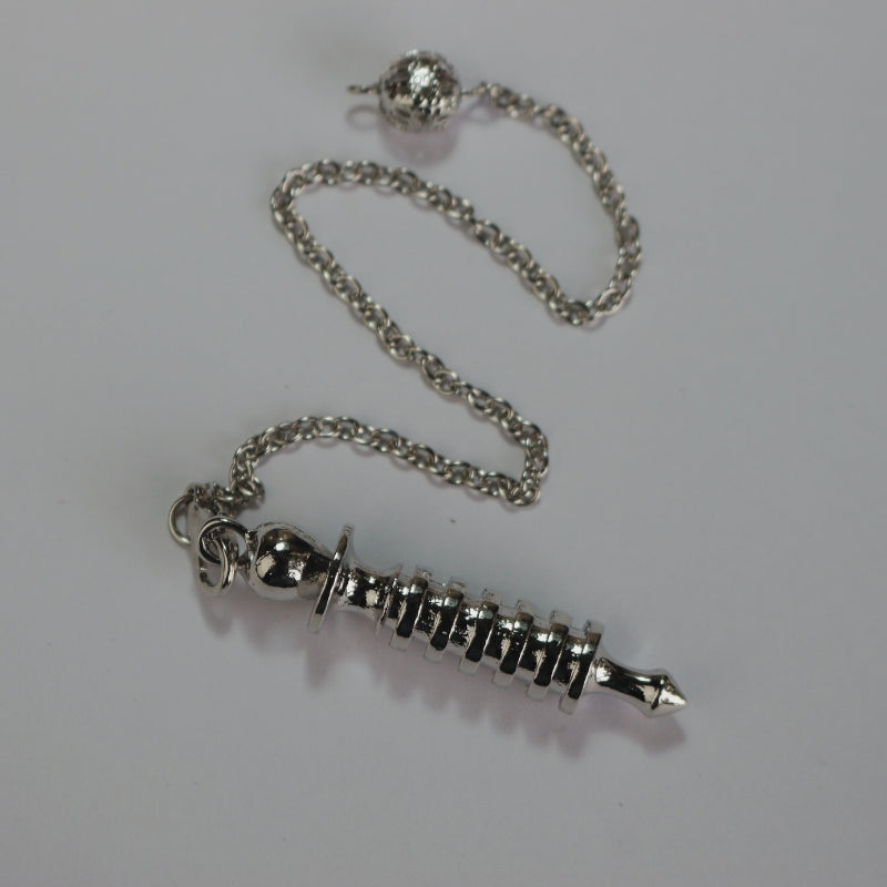 Silver Bullet Pendulum- Dowsing and Divination, great for Reiki, Tarot, Wicca