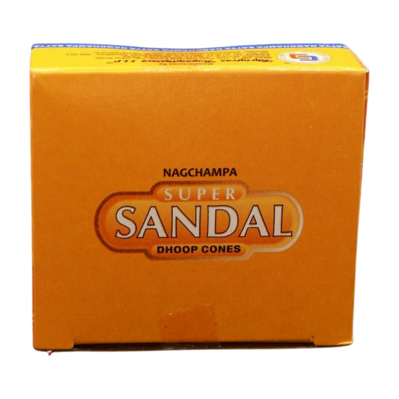 box of satya super sandal dhoop cones