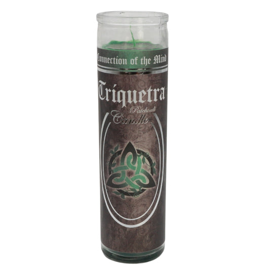 Connection Of The Mind- Triquetra 7 Day Candle- Patchouli