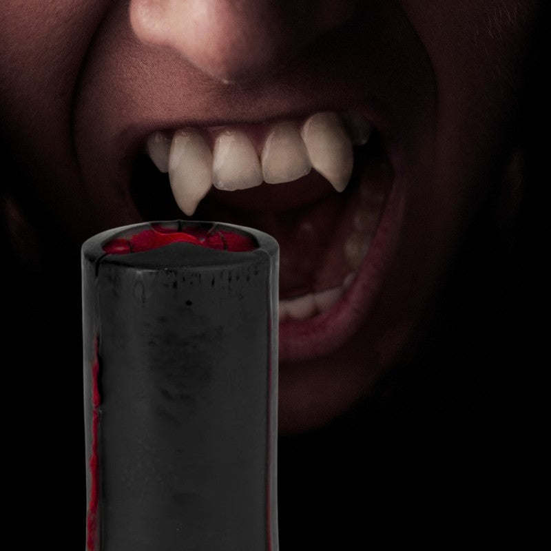 Reverse Action Vampire Tears Pillar Candle- Large