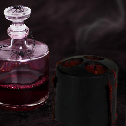 Reverse Action Vampire Tears Pillar Candle - Small