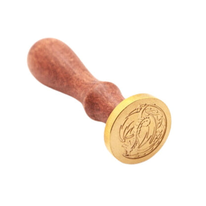 Brass Wax Seal Stamp - Dragon- Magical Writing Tools- Witchcore