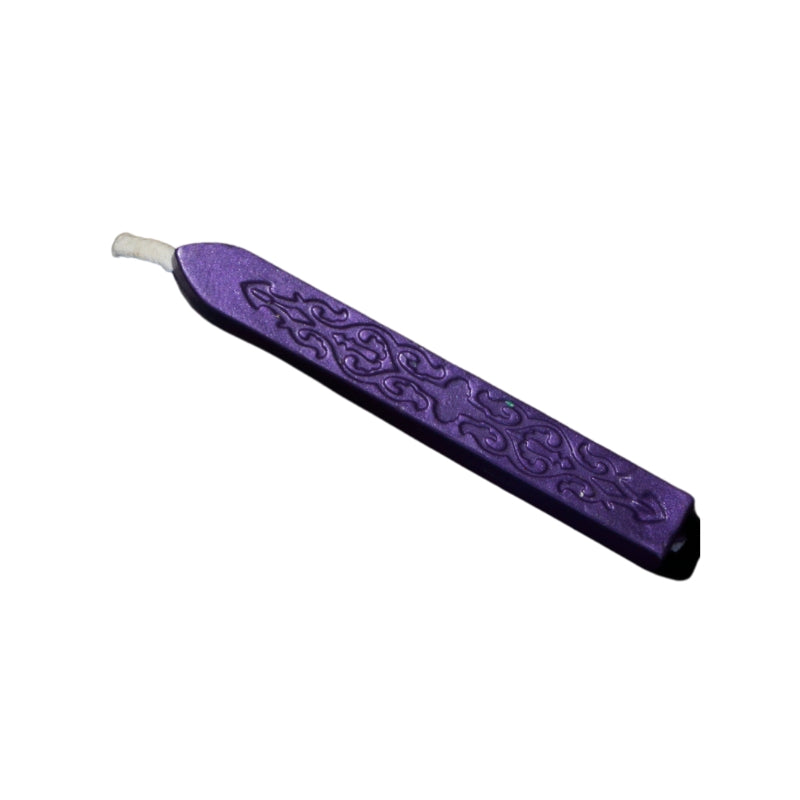 purple coloured wax sealing stick