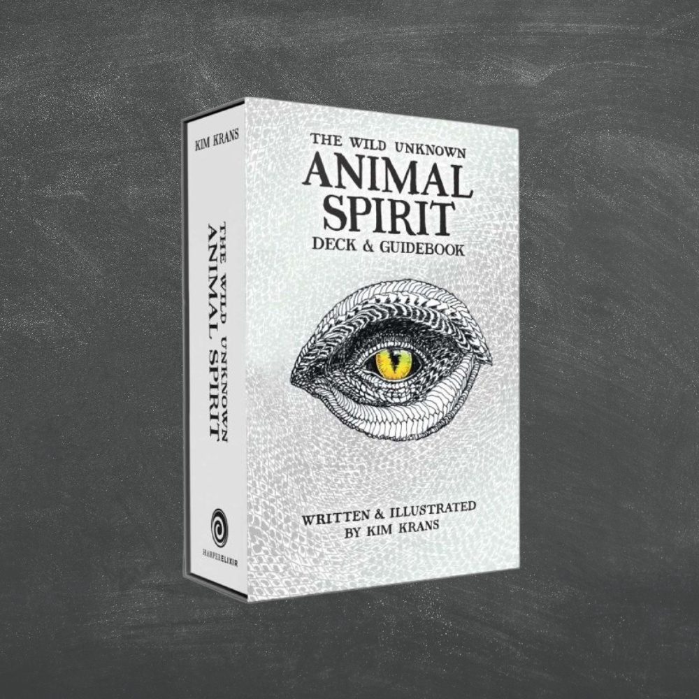 The Wild Unknown Animal Spirit Deck and Guidebook on a grey background