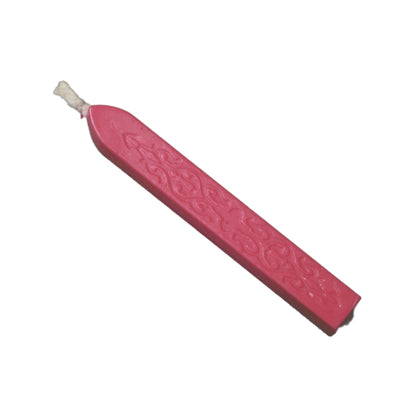 pink coloured wax sealing stick