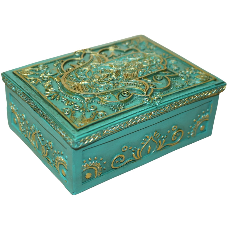 Hamsa Box- Tarot Card Storage Box