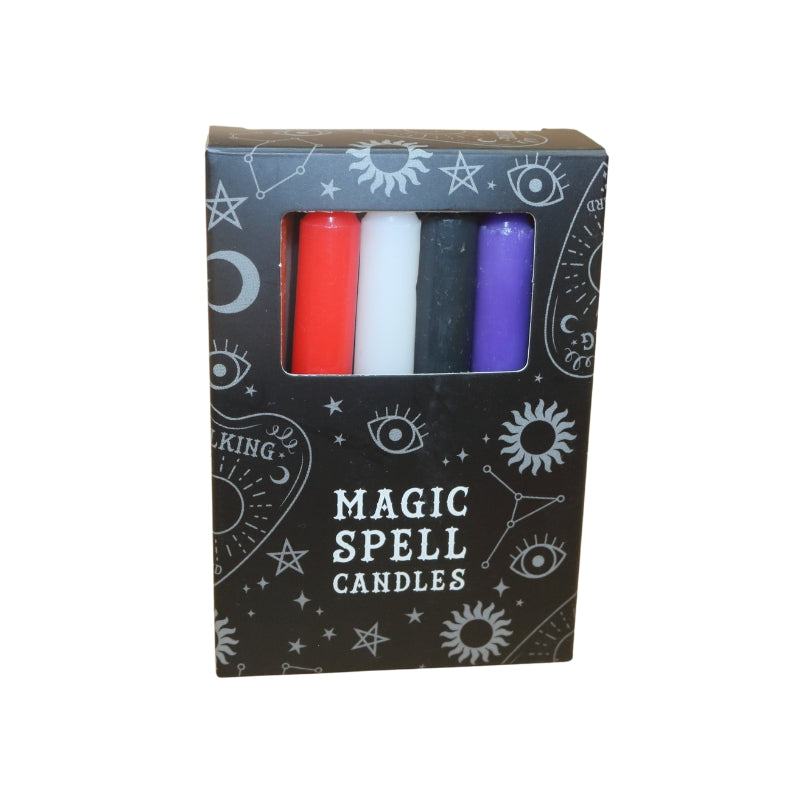 spell candles 12 pk in black box