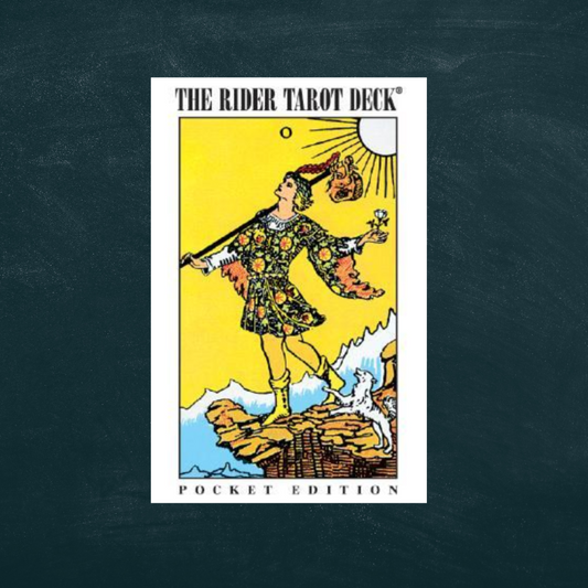 Rider-Waite Tarot Deck- Pocket Sized Tarot Cards