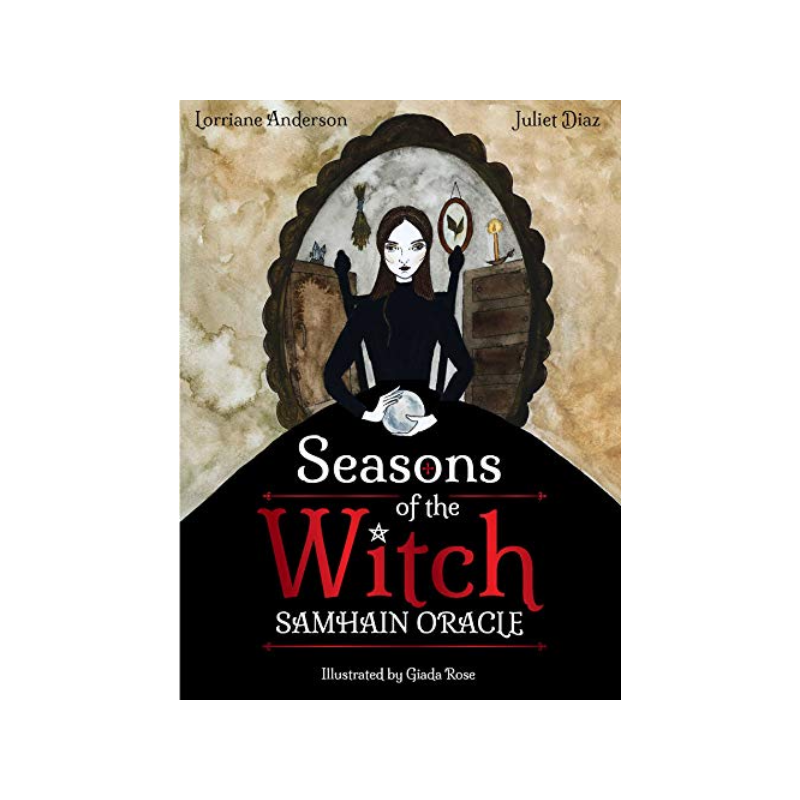  seasons of the witch oracle cards front of box